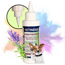 Load the image into the gallery viewer, Vetiness ear drops with lavender oil 100 ml
