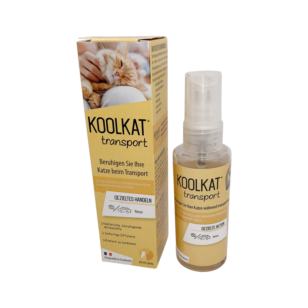 KOOLKAT TRANSPORT SPRAY - Stress-free on the way in the transport box